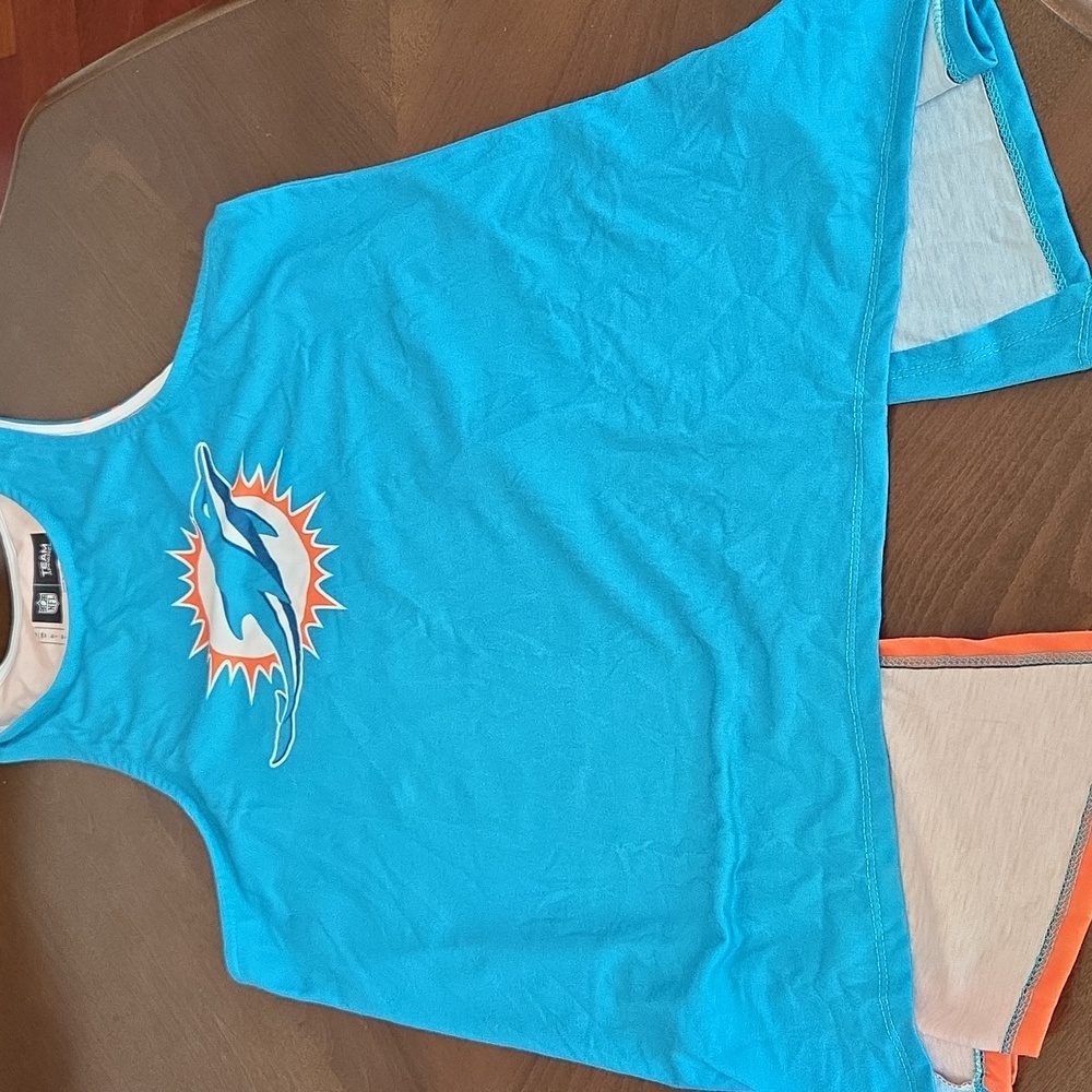 NFL Blue and Orange Women's Skirt